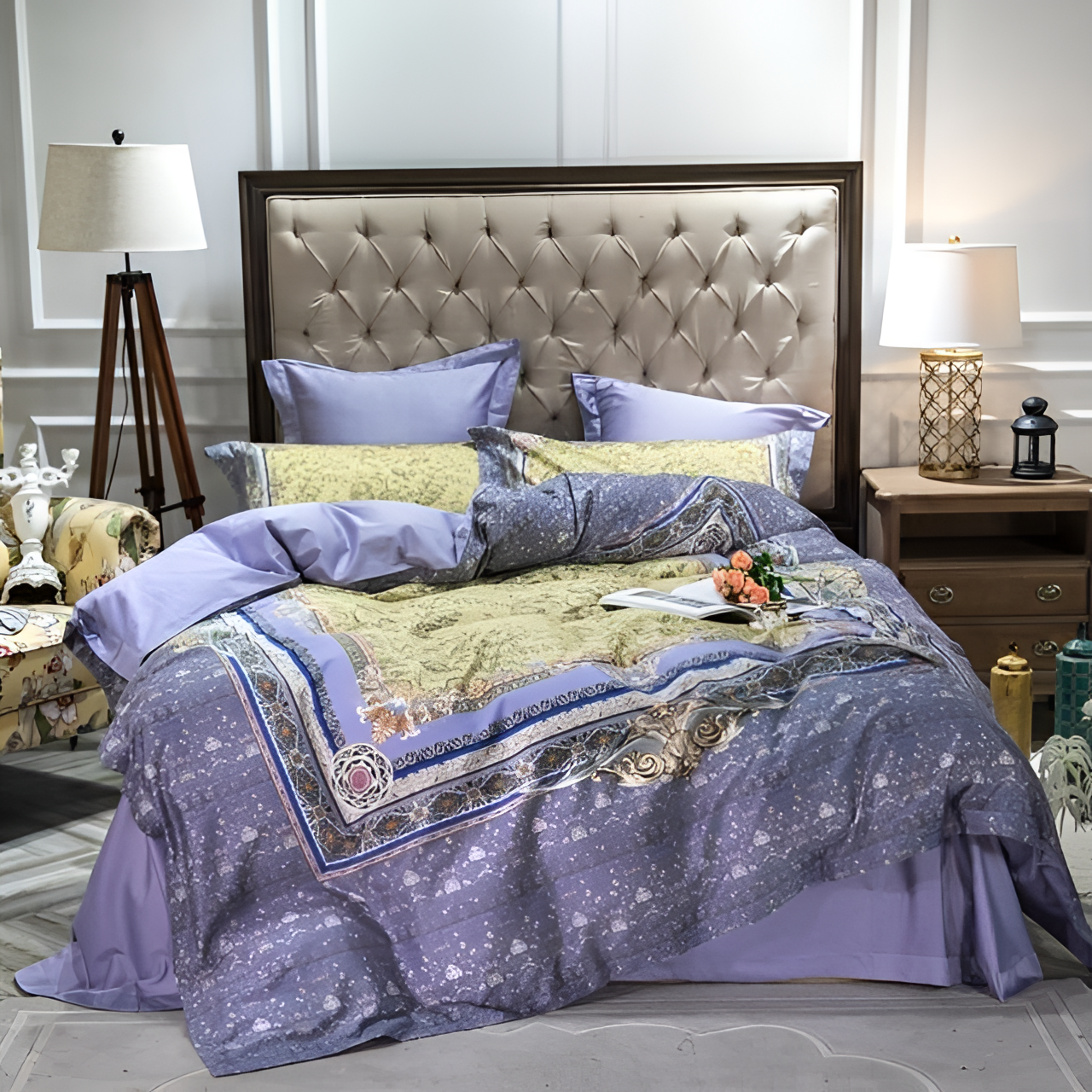 Bohemian Luxury Egyptian Cotton Bedding Set | Bedding | NordicAbode.com