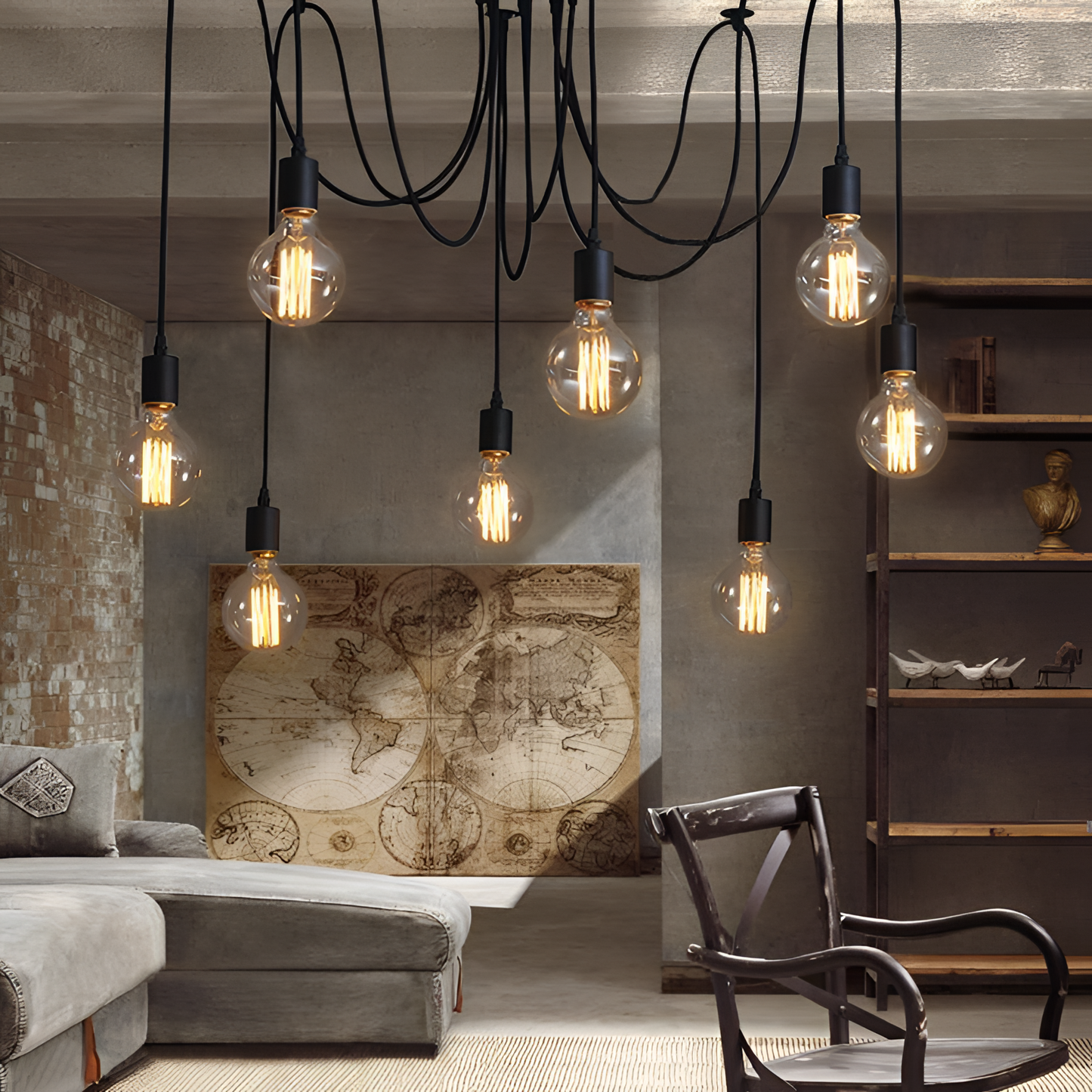 Kastoni Vintage Iron Pendant Light | Lighting | NordicAbode.com