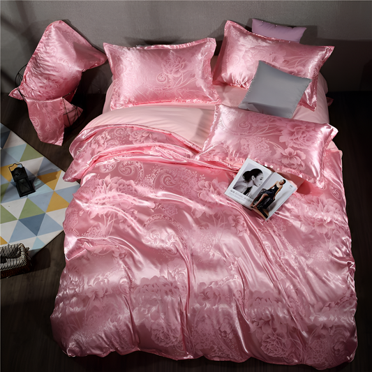 European Luxurious Silk Bedding Set | Bedding | NordicAbode.com