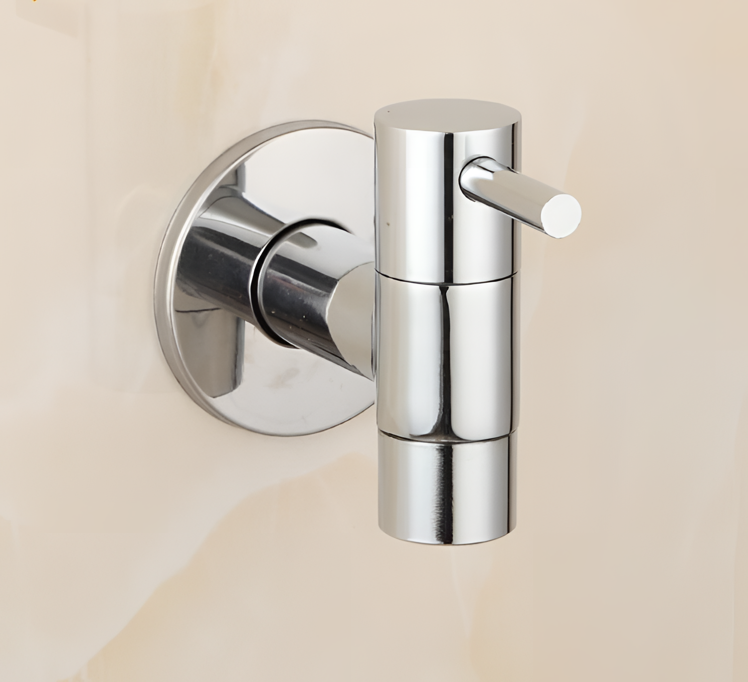 Linus Chrome Wall Mounted Faucet | Bathroom Fixtures | NordicAbode.com