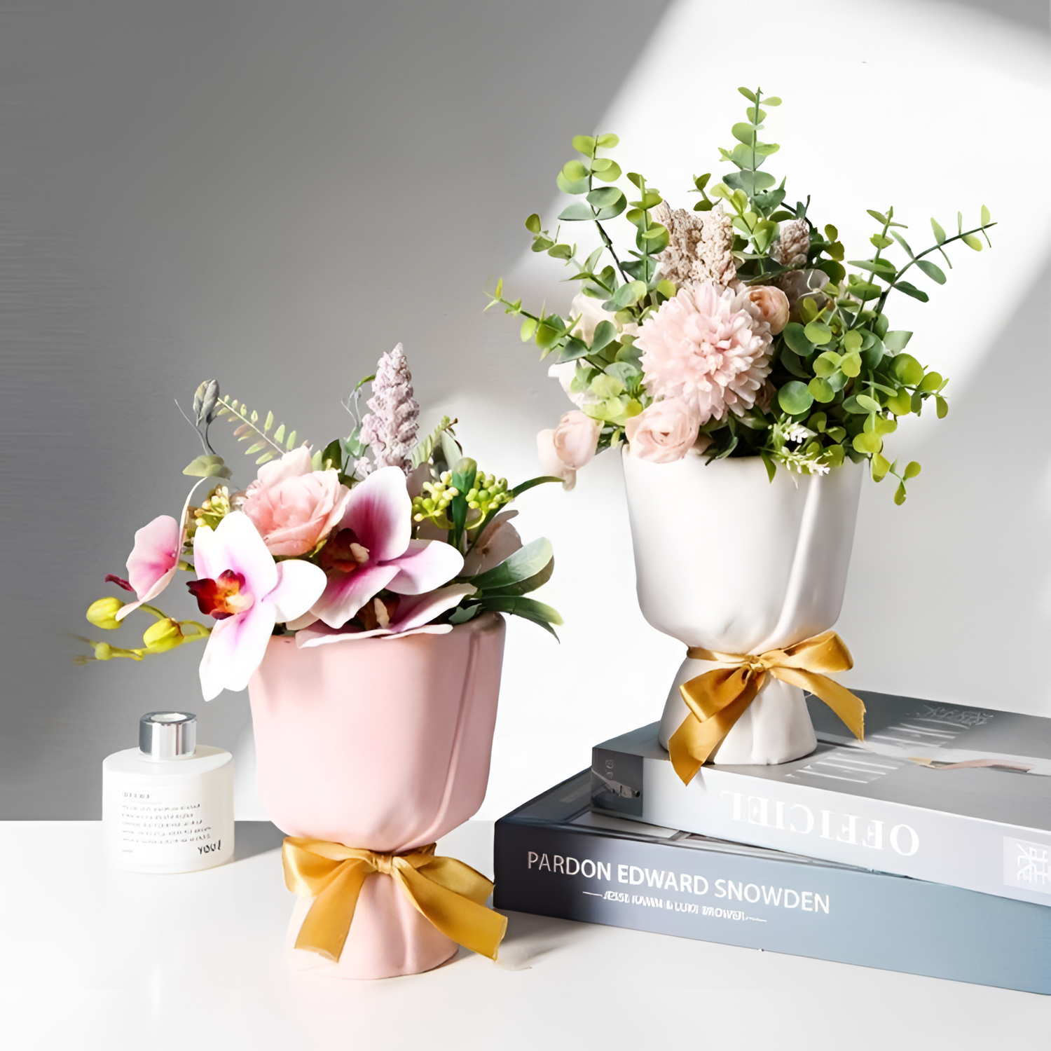 Mini Bowknot Planter for Aesthetic Spaces | Planters | NordicAbode.com