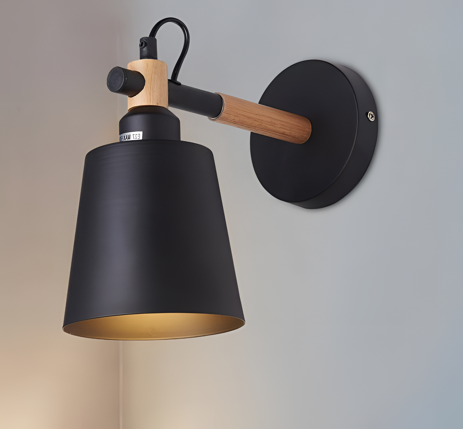 Habo Wooden LED Wall Lamp | Lighting | NordicAbode.com