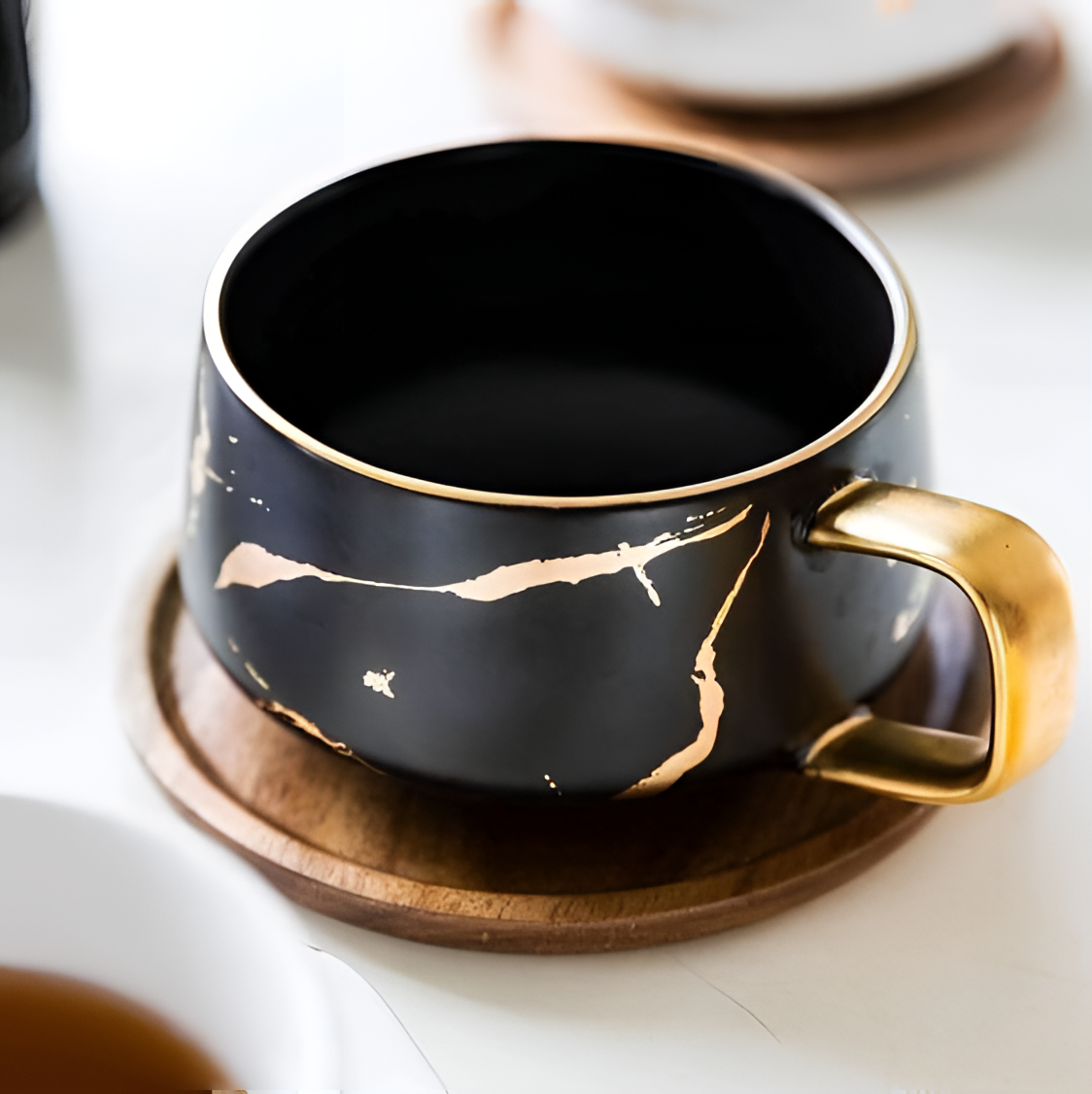 Goldtiek Mesmerizing Gold Mug | Mugs | NordicAbode.com