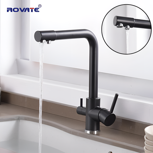 Cott 3-in-1 Modern Kitchen Faucet | Kitchen | NordicAbode.com