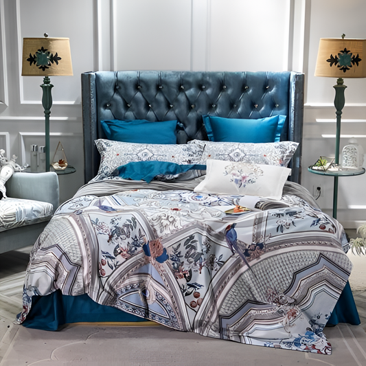 Printed Luxury Egyptian Cotton Bedding Set | Bedding | NordicAbode.com