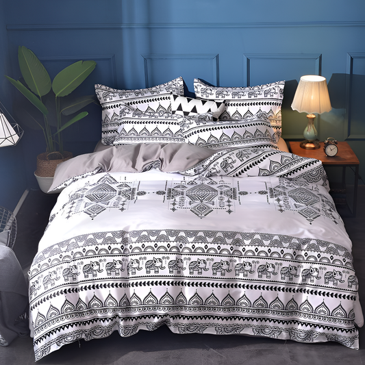 Bohemian Elephant Duvet Cover Set | Bedding | NordicAbode.com