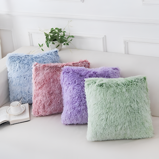 Soft Plush Faux Fur Pillows Case | Pillows | NordicAbode.com