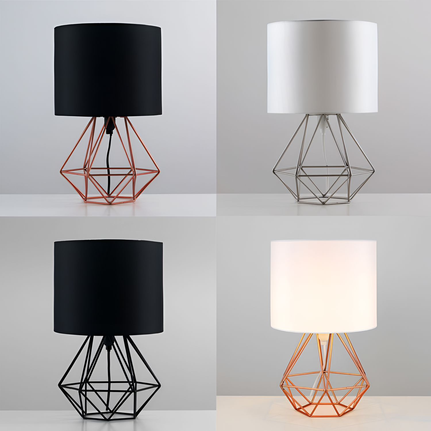 Elvex Contemporary Black Table Lamp | Lighting | NordicAbode.com