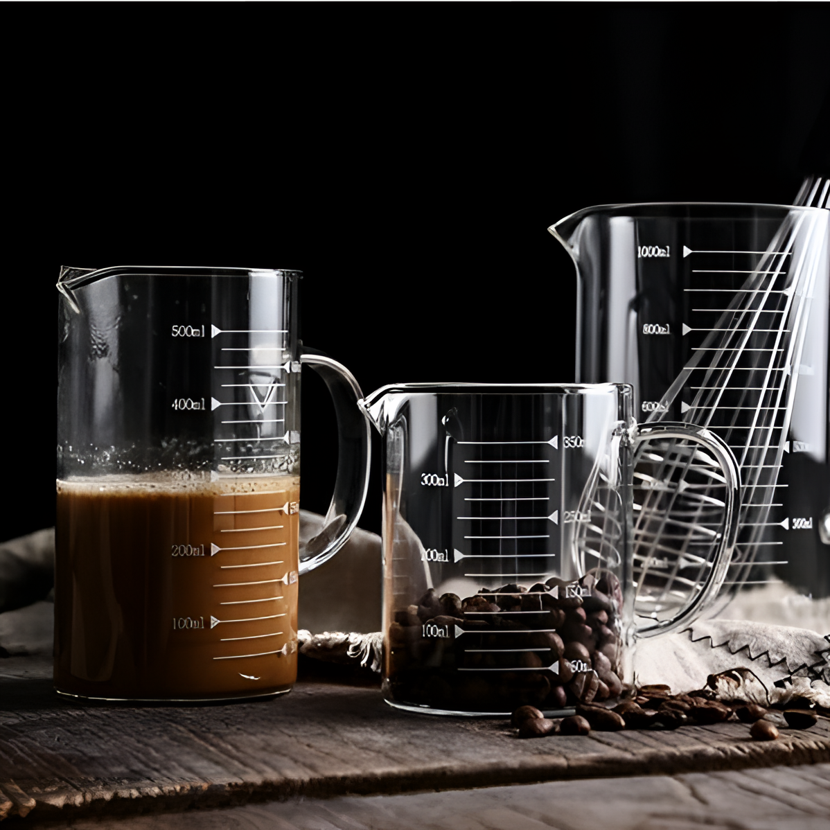 Glass Transparent Glass Measuring Cup | Kitchen | NordicAbode.com