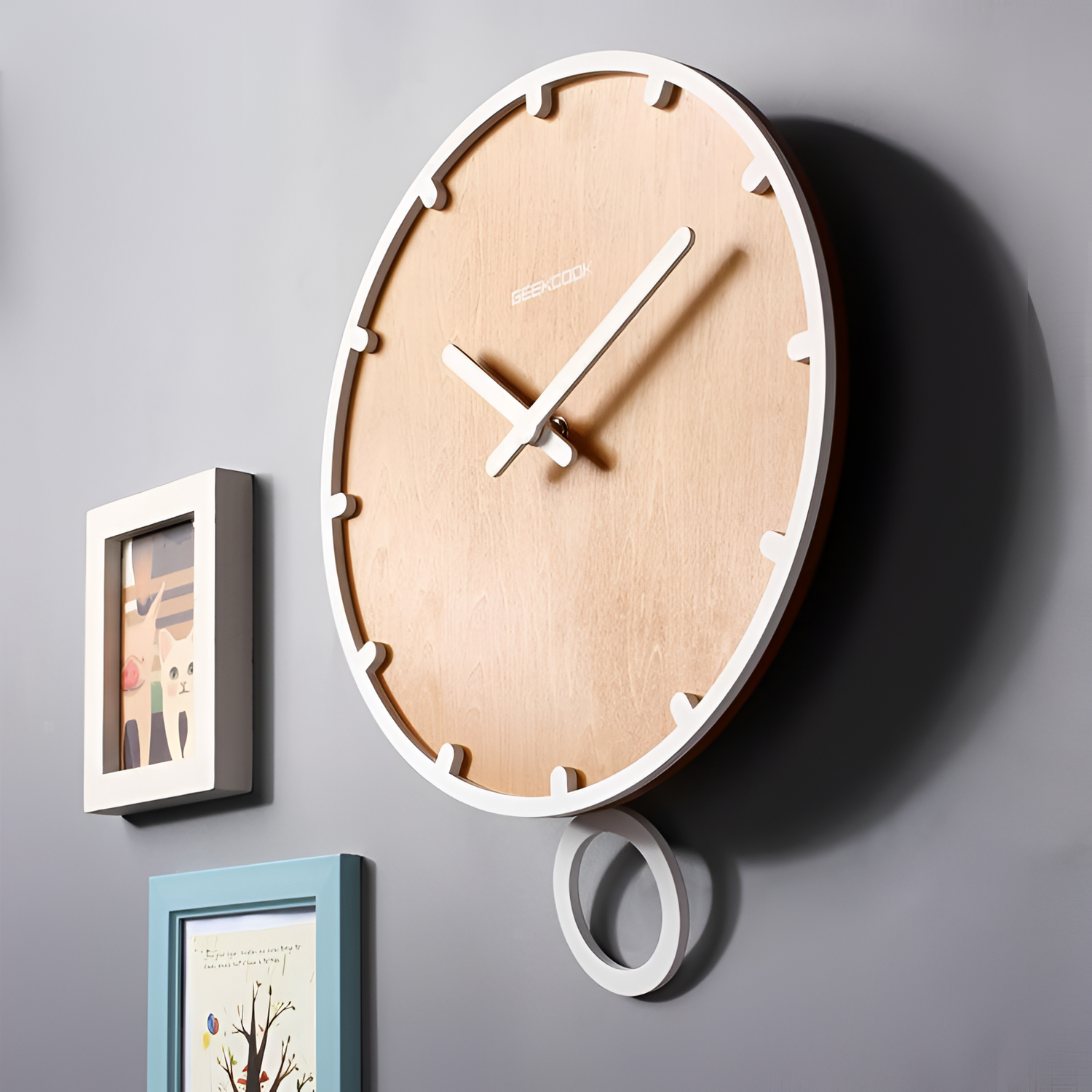 Feno Retro Silent Clock - Feno | Wall Clocks | NordicAbode.com