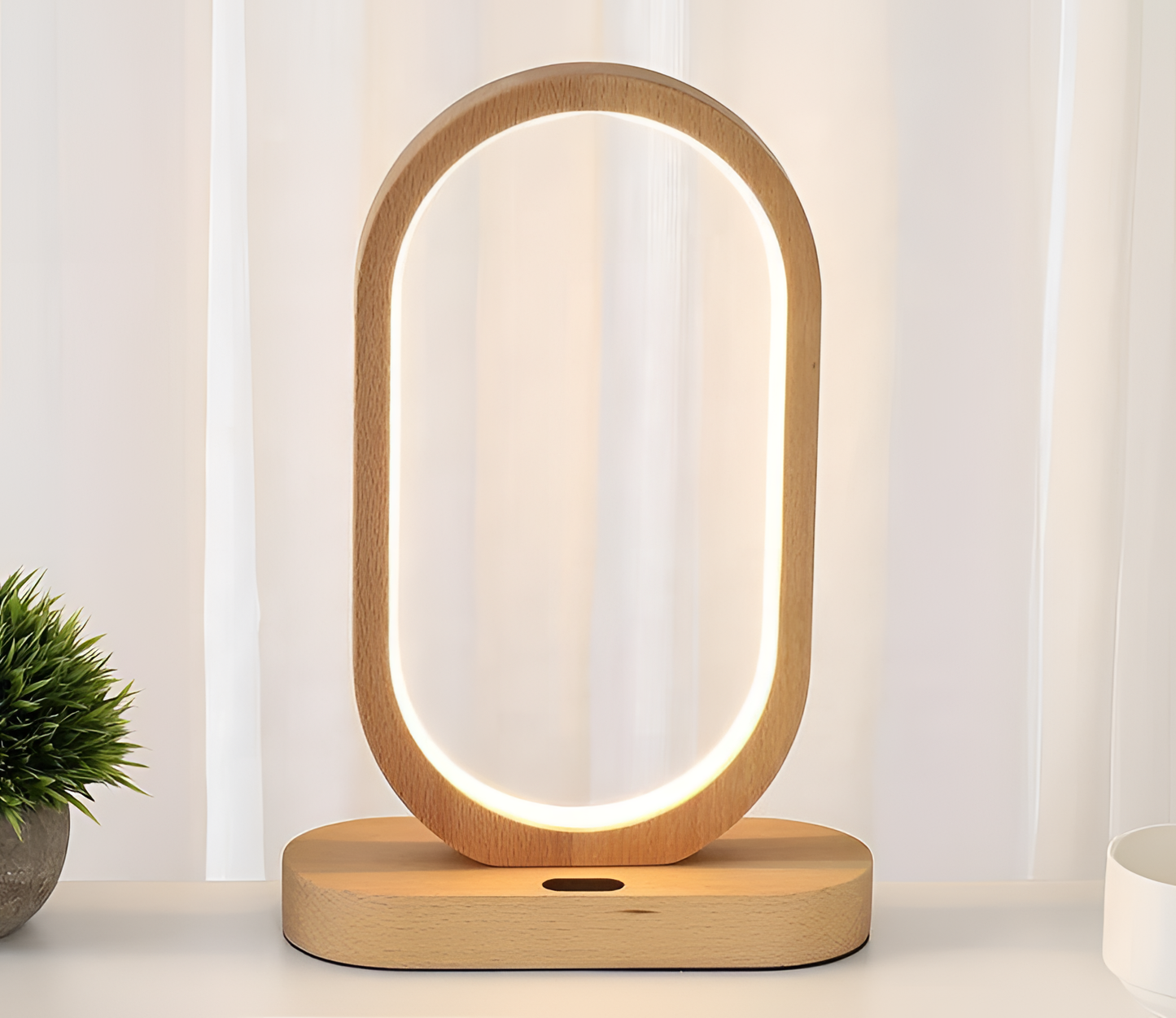 Hope Glam Oval LED Lamp | Lighting | NordicAbode.com