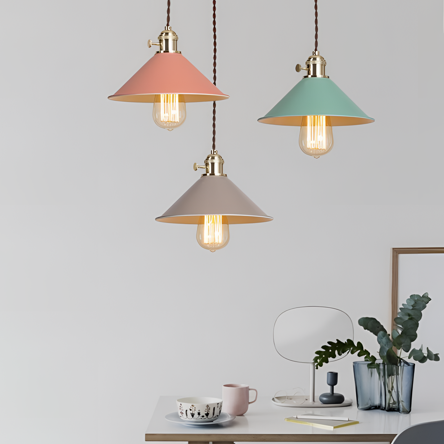 Colourful Scone Pendant Light - Colorful | Lighting | NordicAbode.com