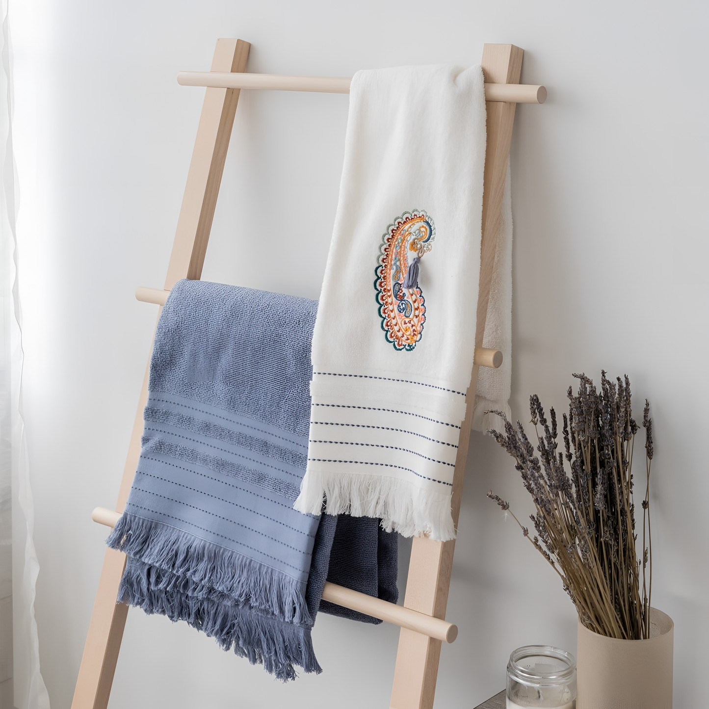 Cobalt Turkish Hammam Towel