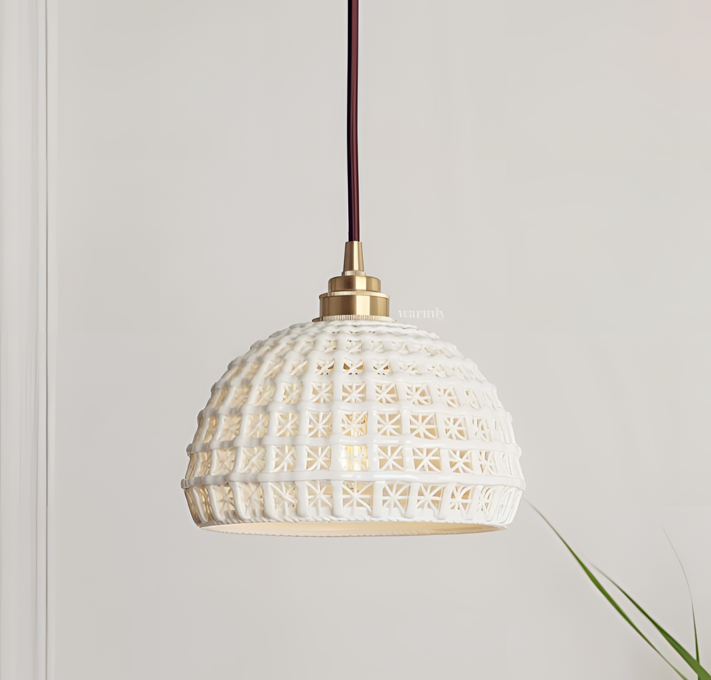 Dulcie Vintage Pendant Light - Ceramic Finish | Lighting | NordicAbode.com