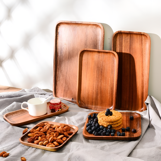 Wooden Eco-Friendly Wood Serving Trays | Kitchenware | NordicAbode.com