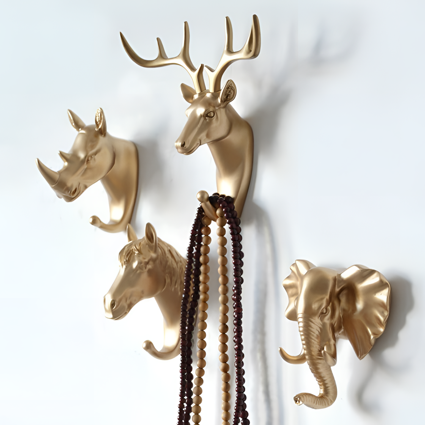 Andee Animal Head Wall Hooks | Hooks | NordicAbode.com