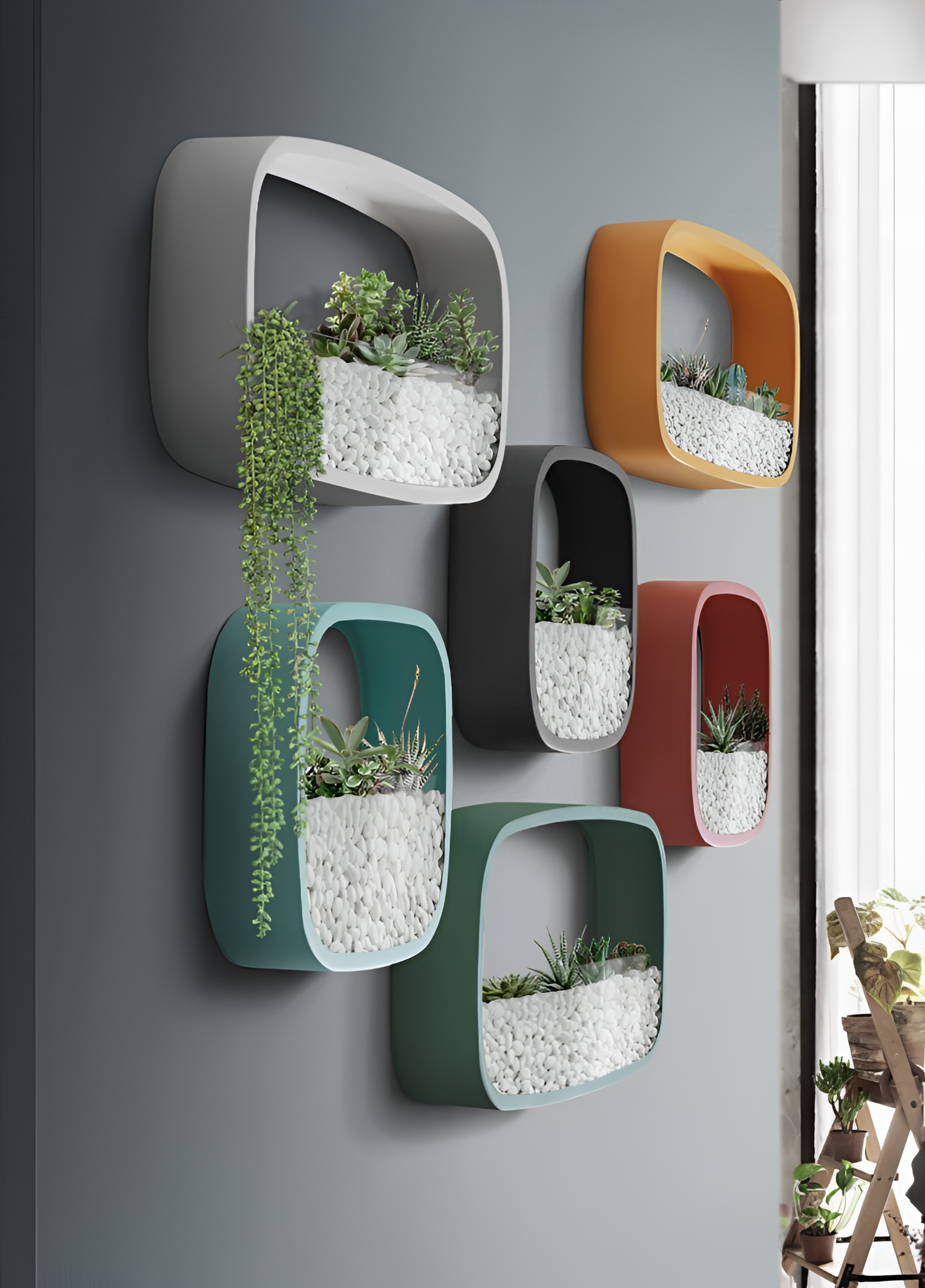 Nova Modern Wall Planters - Nordic Style | Planters | NordicAbode.com