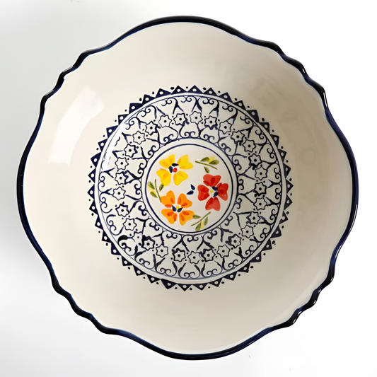 Bungalow Elegant European Serving Bowl | Serveware | NordicAbode.com