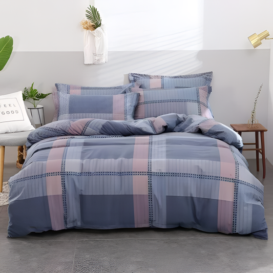 Checkered Modern Checkered Duvet Cover Set | Bedding | NordicAbode.com