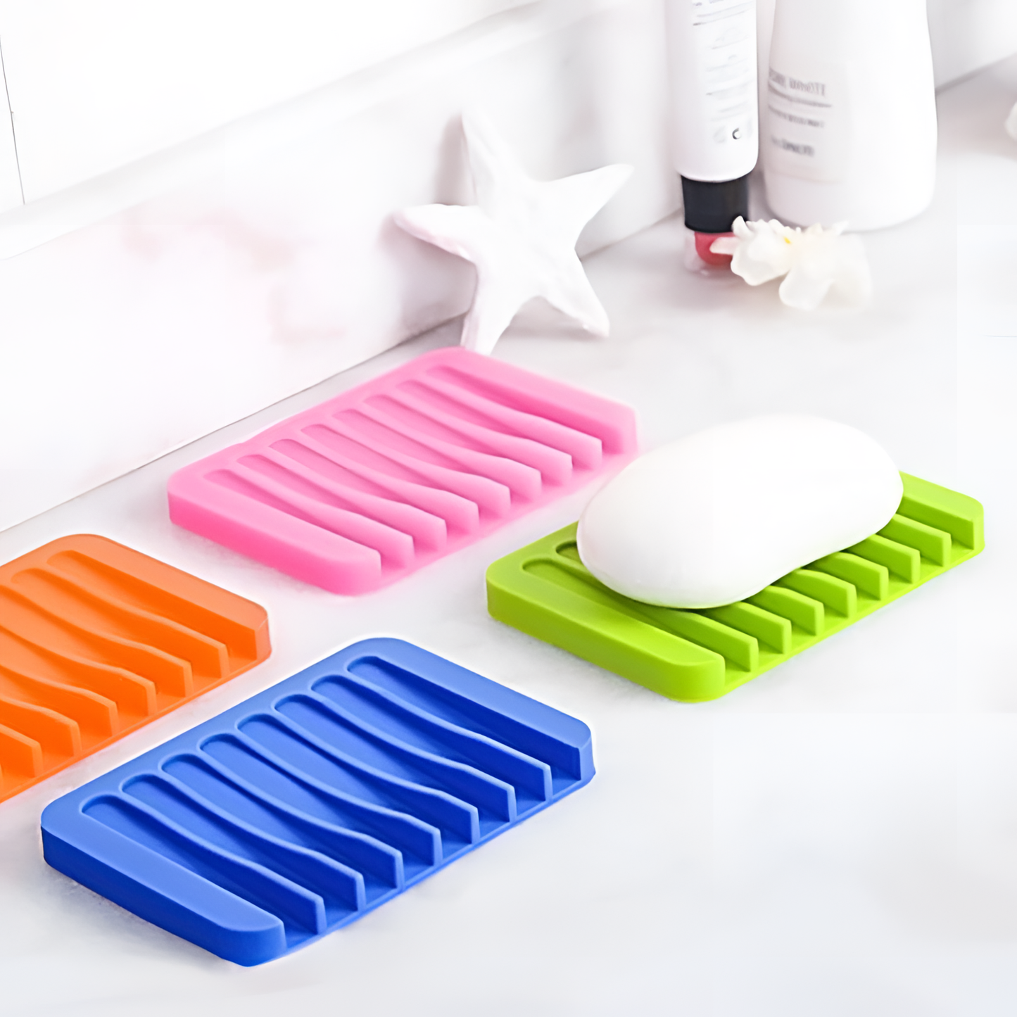 Silicone Soap Box Holder | Bath Accessories | NordicAbode.com