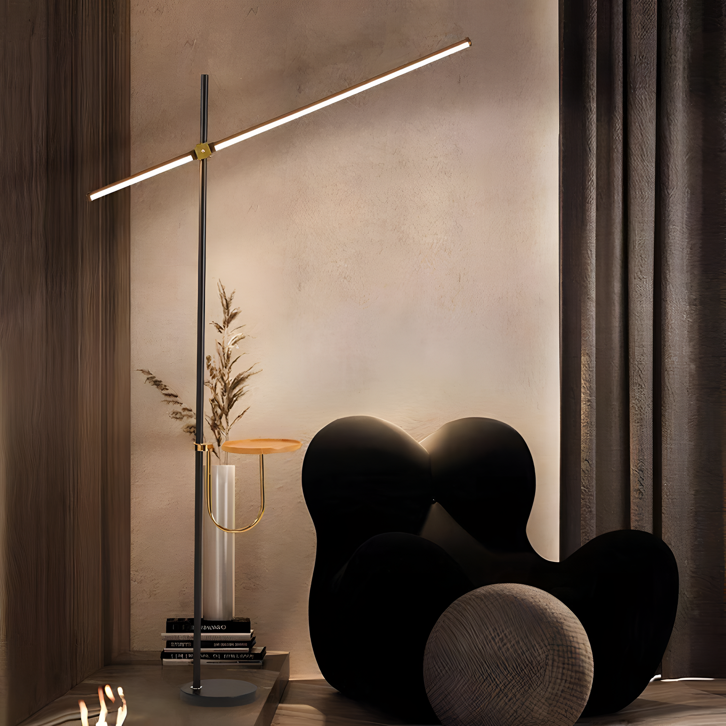 Jaxon Sleek Art Deco Floor Lamp | Lighting | NordicAbode.com