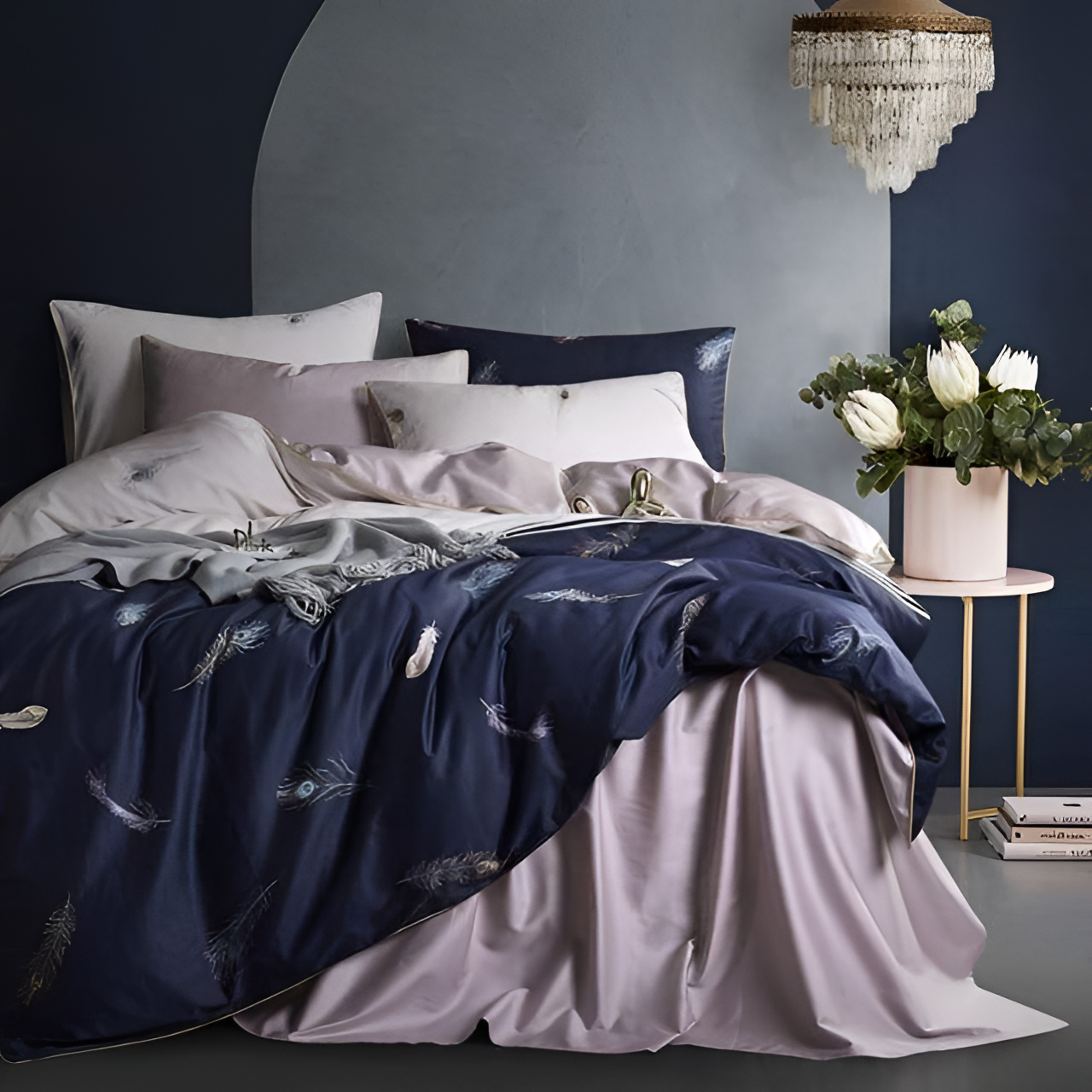 Feathers Fate Feathers Duvet Cover Set | Bedding | NordicAbode.com