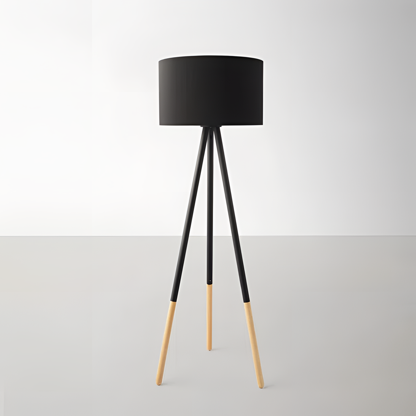 Skyler Black Tripod Floor Lamp | Lighting | NordicAbode.com