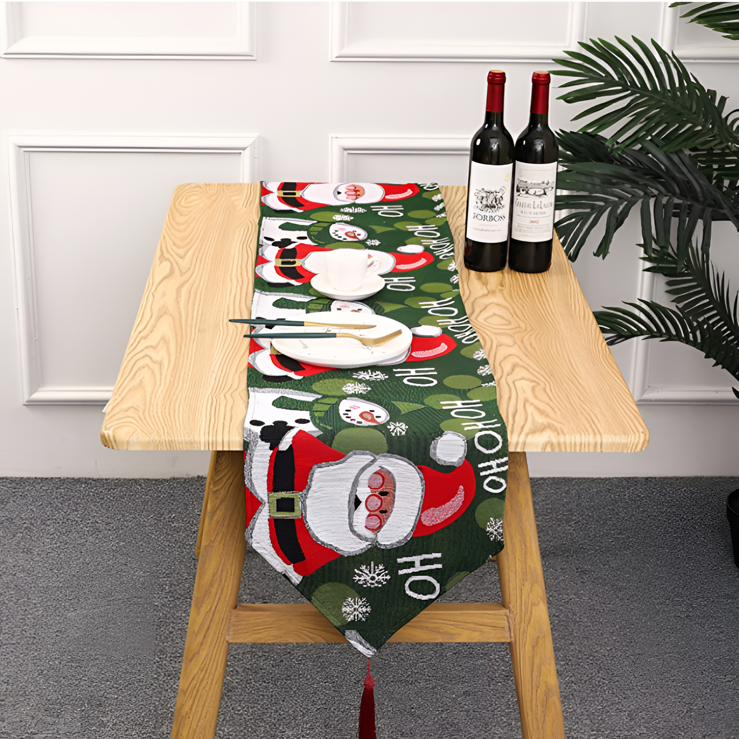 Ho Ho Holiday Table Runner