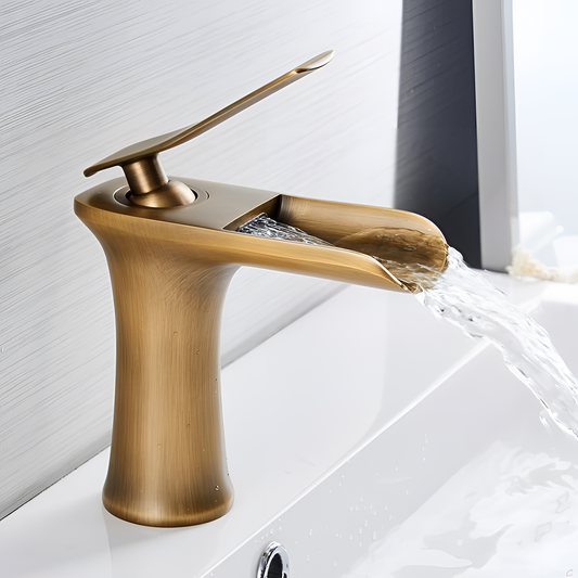 Waterfall Chrome Waterfall Basin Faucet | Faucets | NordicAbode.com