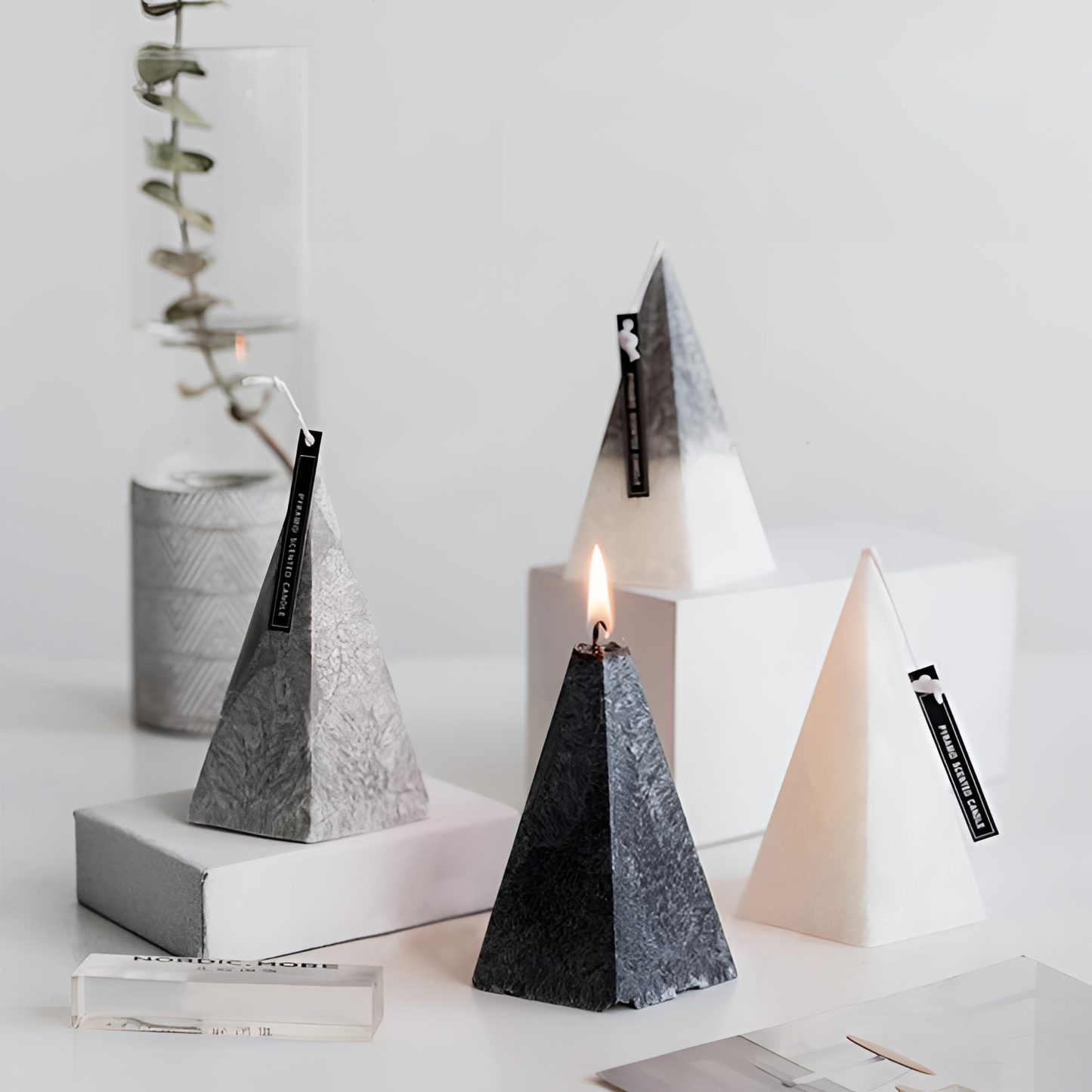 Pyramid Scented Pyramid Candle | Candles | NordicAbode.com