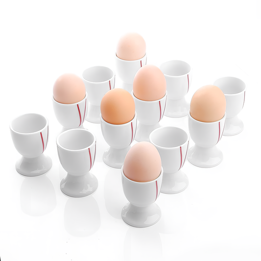 Felisa Elegant Porcelain Egg Cups | Tableware | NordicAbode.com