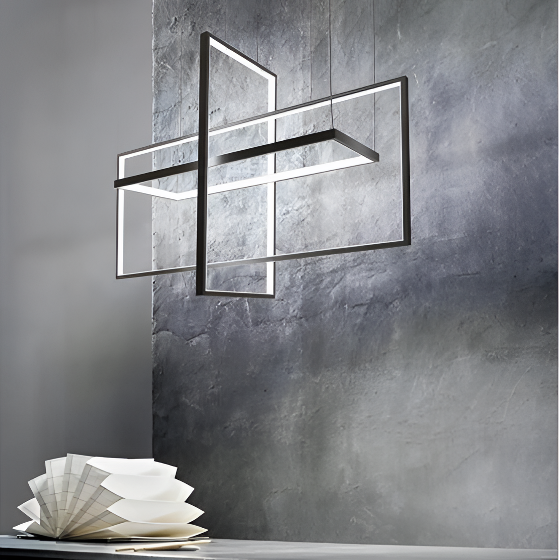 Meline Geometric LED Hanging Light | Lighting | NordicAbode.com