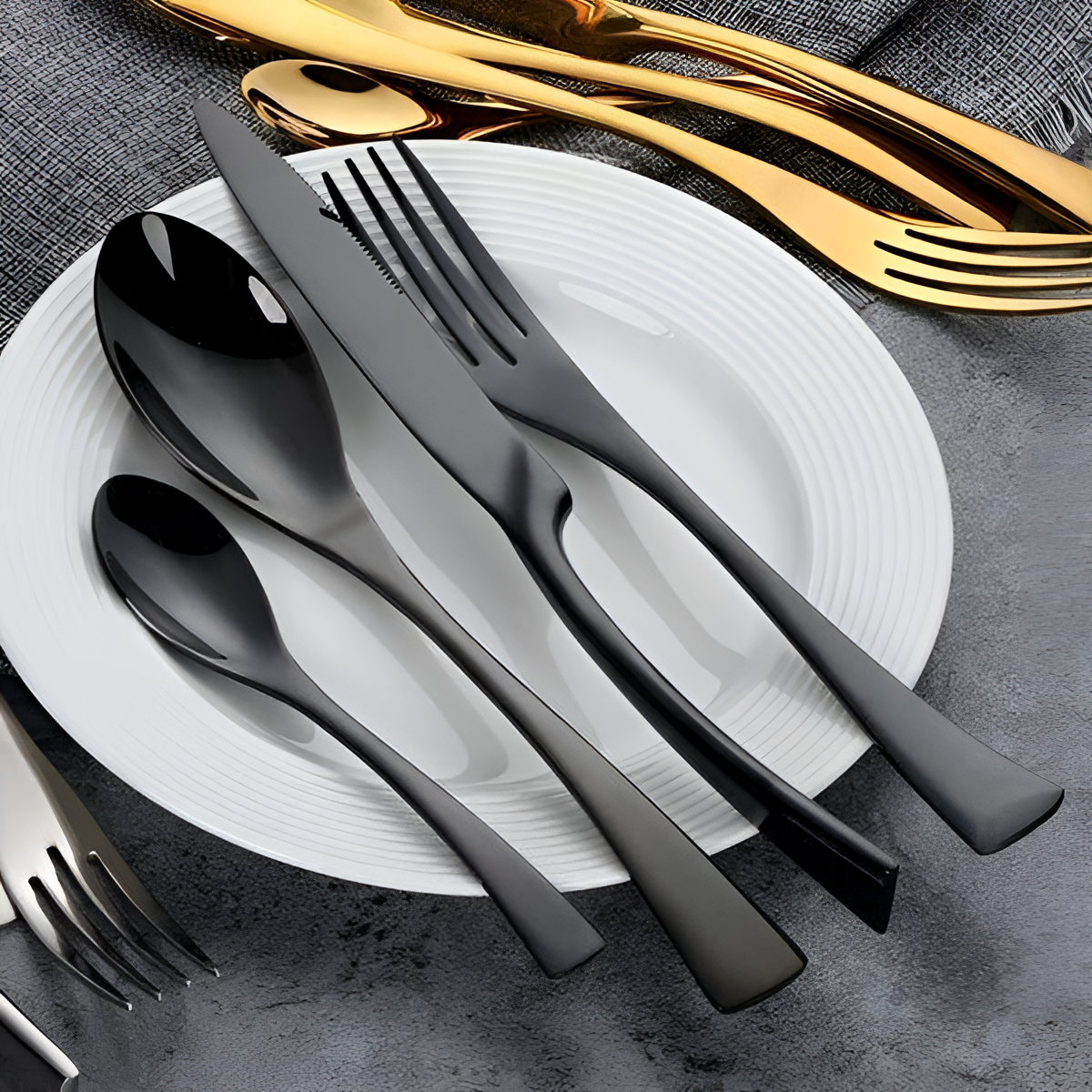 Greece Artistic Greece Cutlery Set | Cutlery | NordicAbode.com