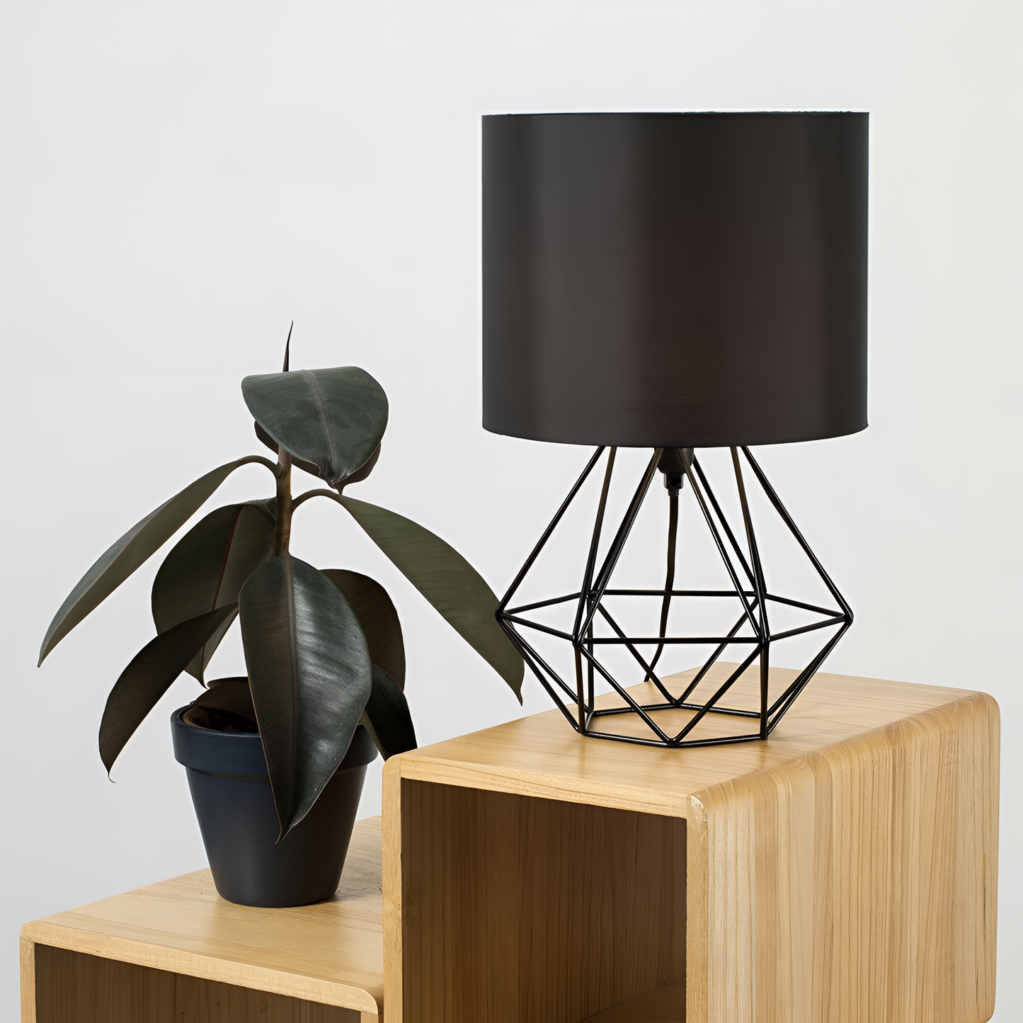 Duka Geometric Frame Lamp - Contemporary Style | Lighting | NordicAbode.com