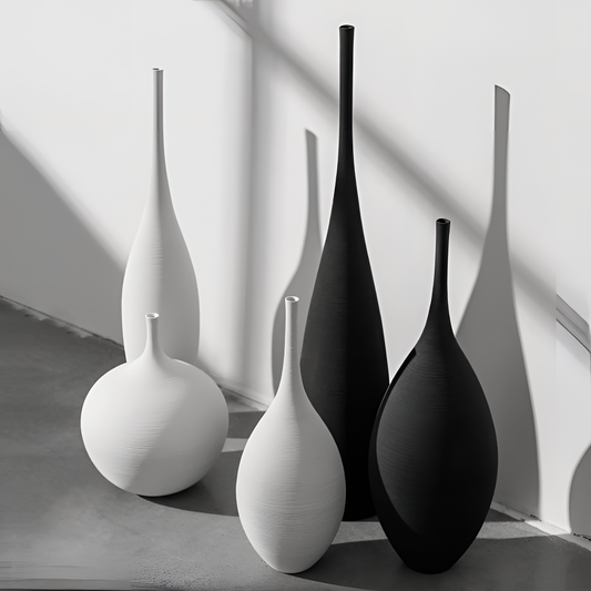 Modern Pure White Ceramic Vases | Vases | NordicAbode.com