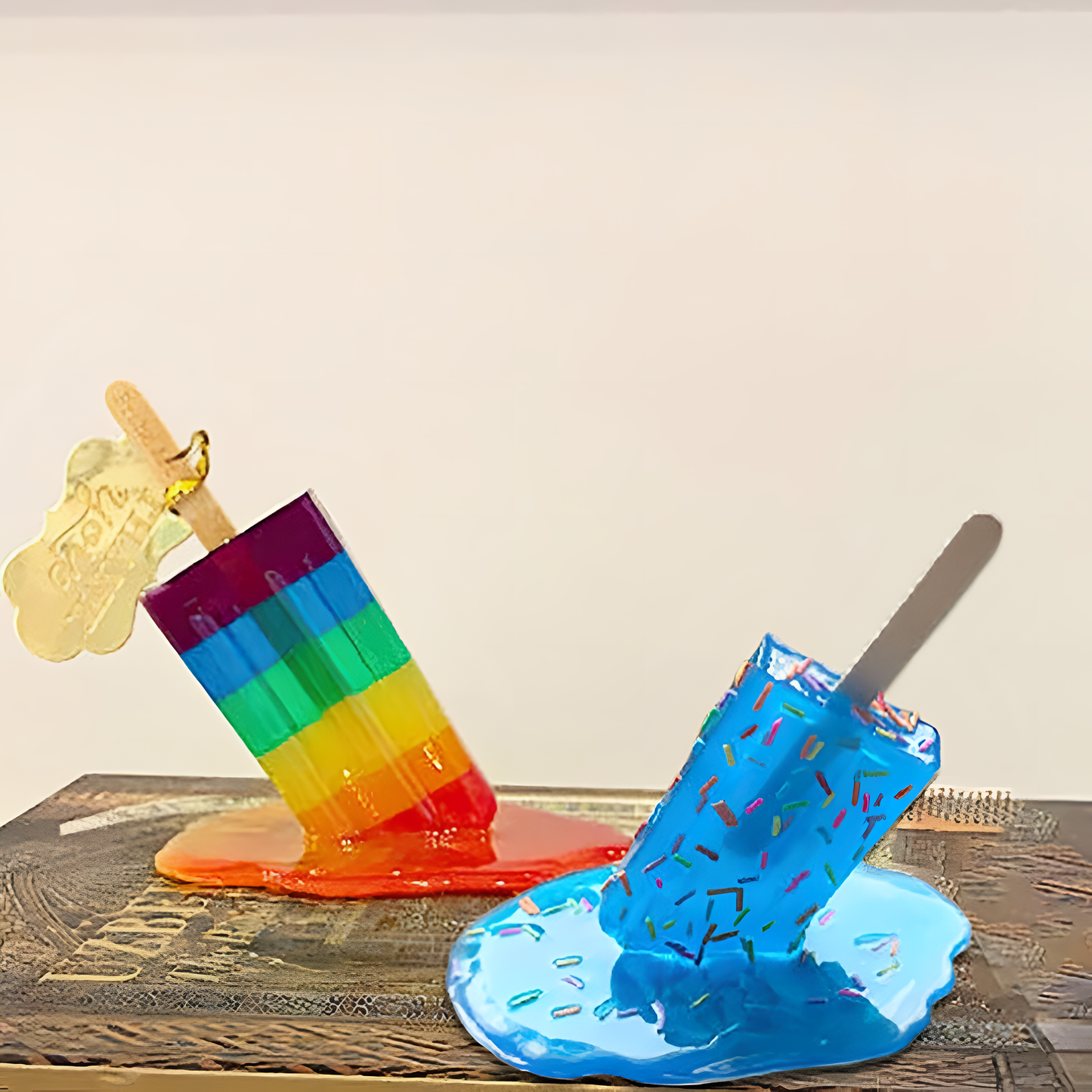 Melting Artisan Melting Popsicle Sculpture | Sculptures | NordicAbode.com