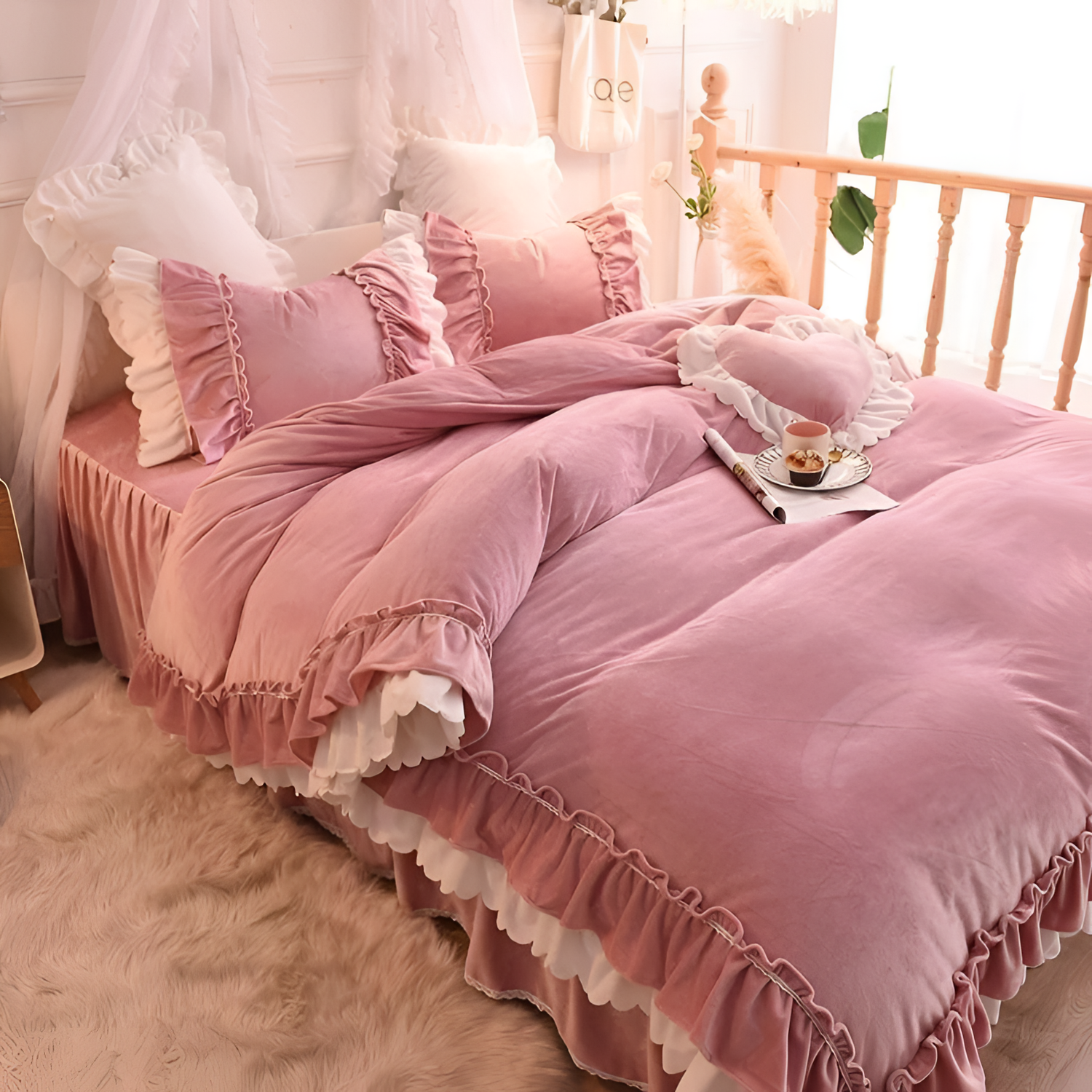 Luxurious Velvet Bedding Set | Bedding | NordicAbode.com