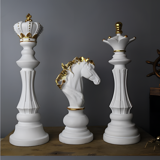 Decorative Chess Figurine Set - Decorative | Decorative Accessories | NordicAbode.com