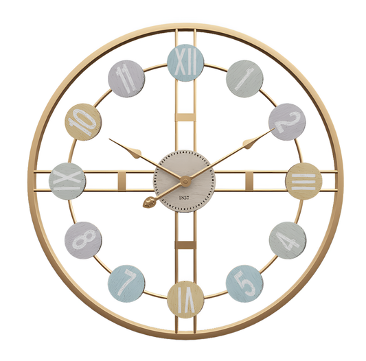 Modena Sleek Iron Wall Clock | Wall Clocks | NordicAbode.com