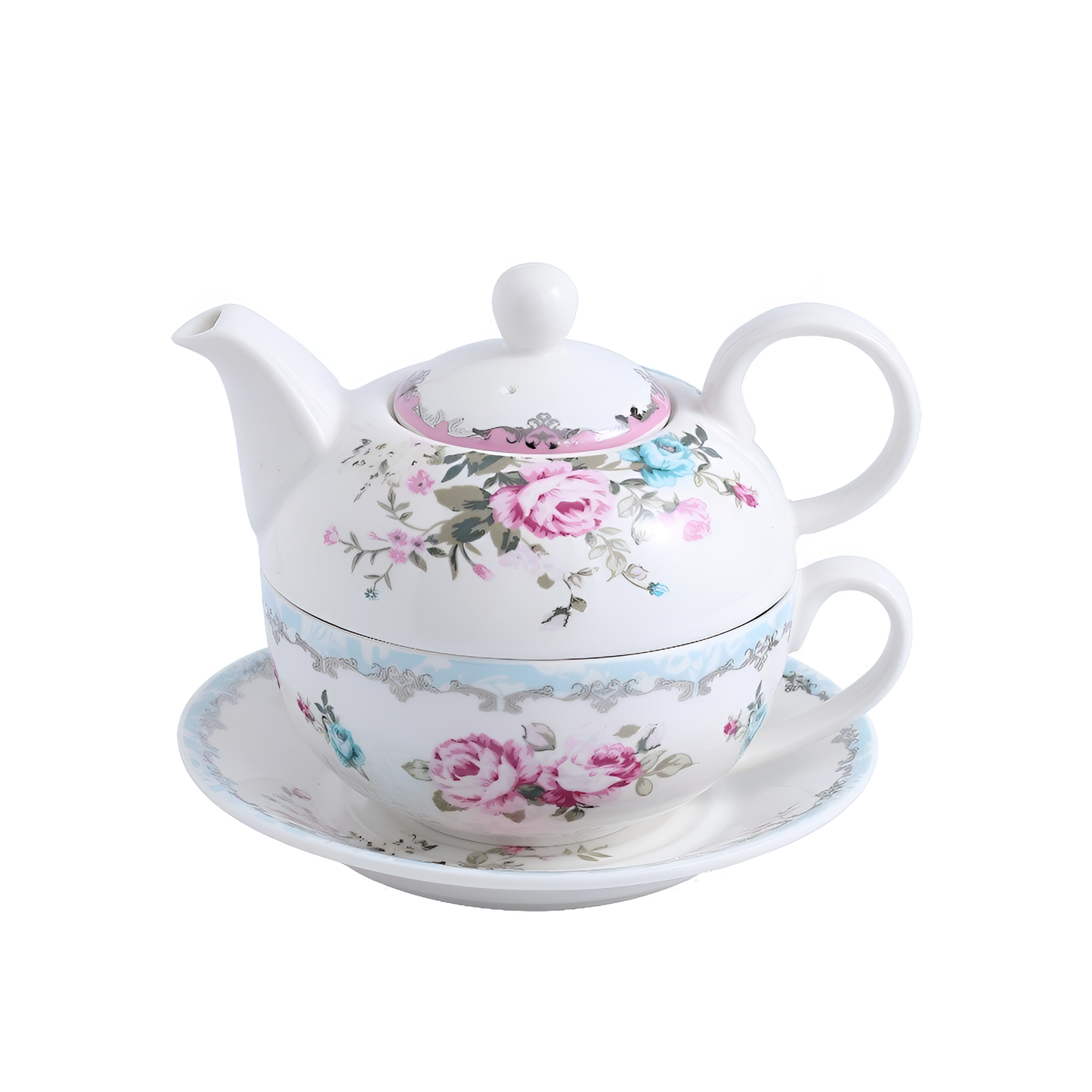 Series Flower Tea-for-one Set | Tea Sets | NordicAbode.com