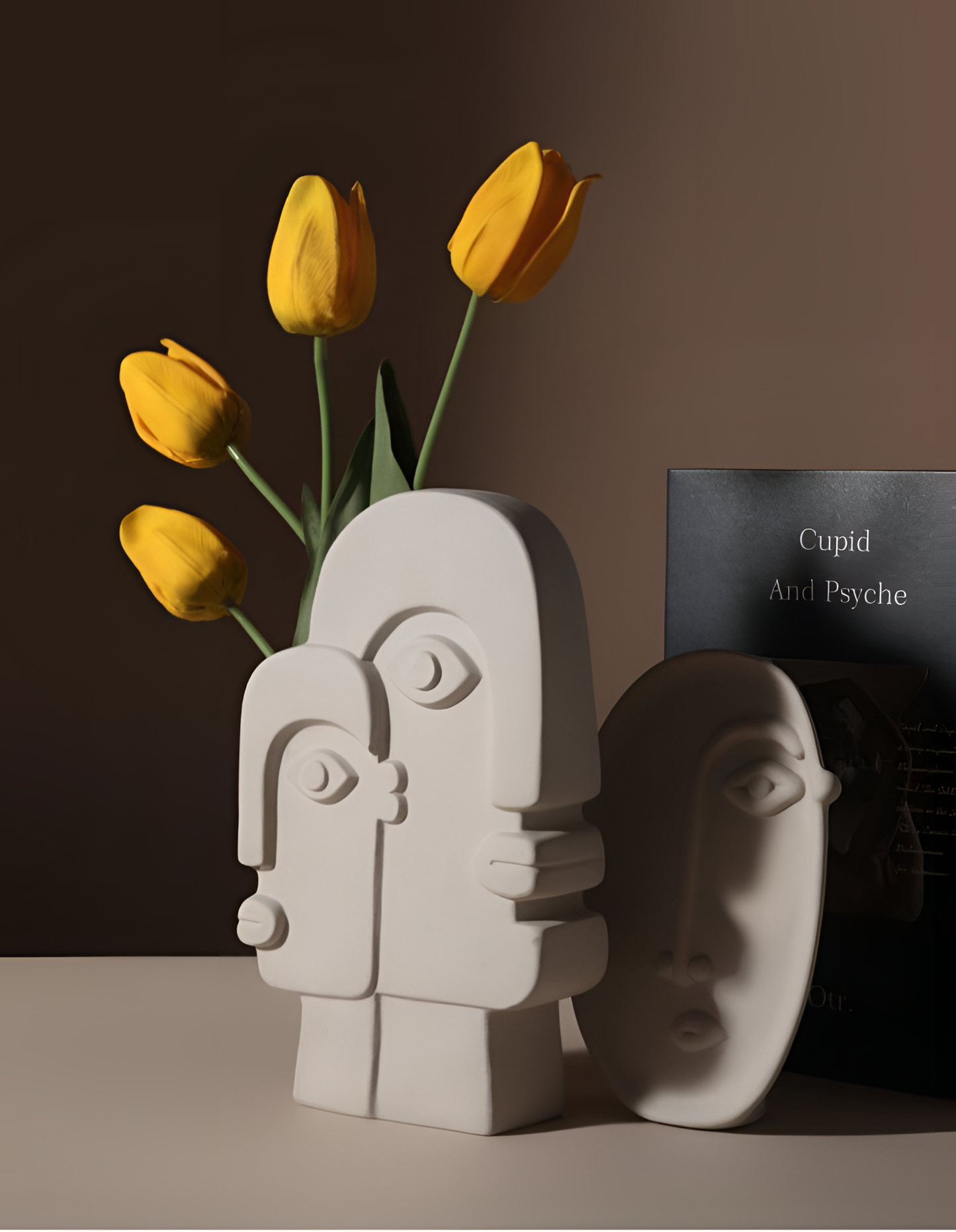 Meli Gray Ceramic Countertop Vase | Vases | NordicAbode.com