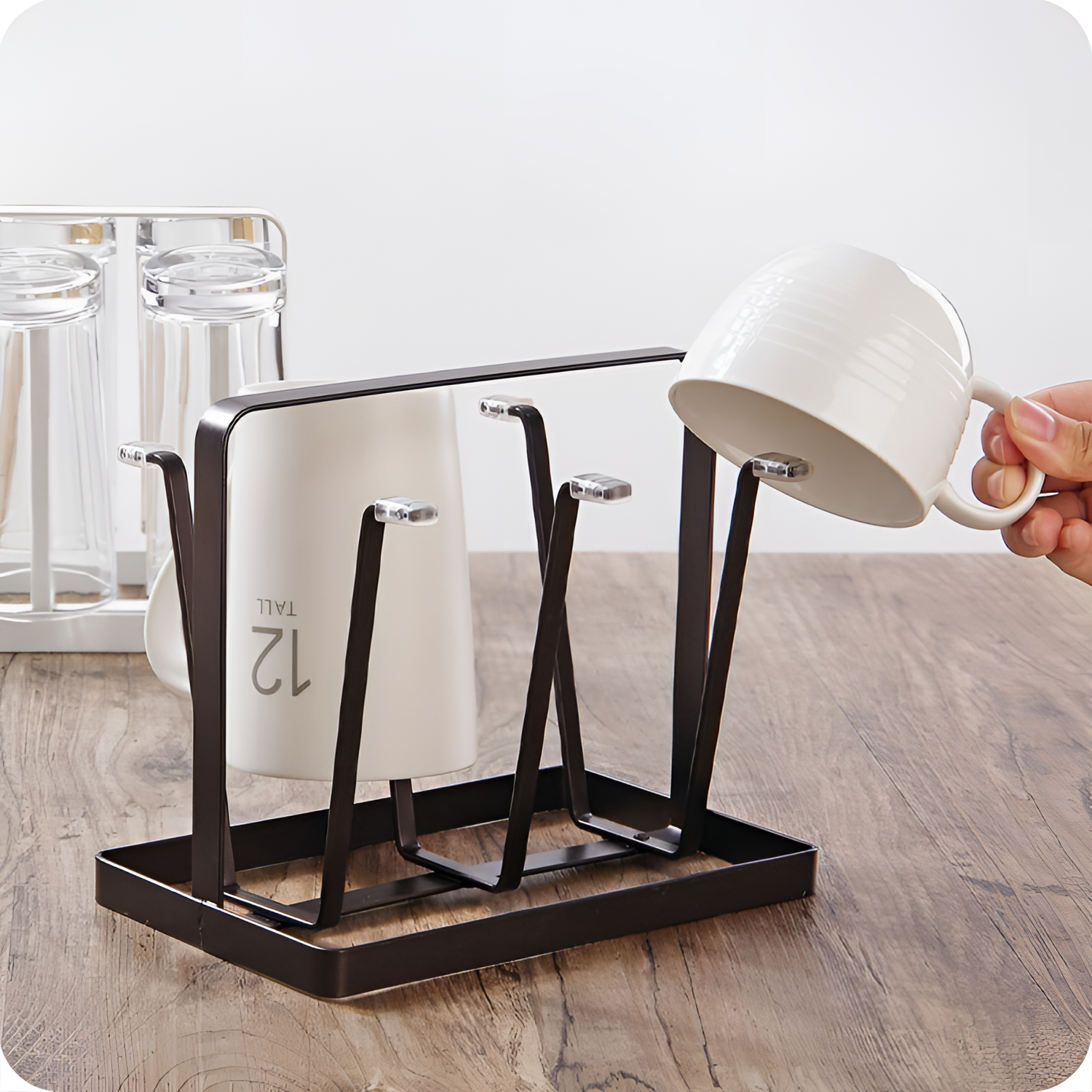 Iron Cub Holder - High-Quality Material | Kitchen | NordicAbode.com