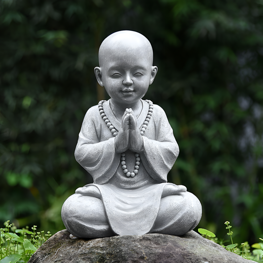 Meditating Serene Buddha Garden Sculpture | Sculptures | NordicAbode.com