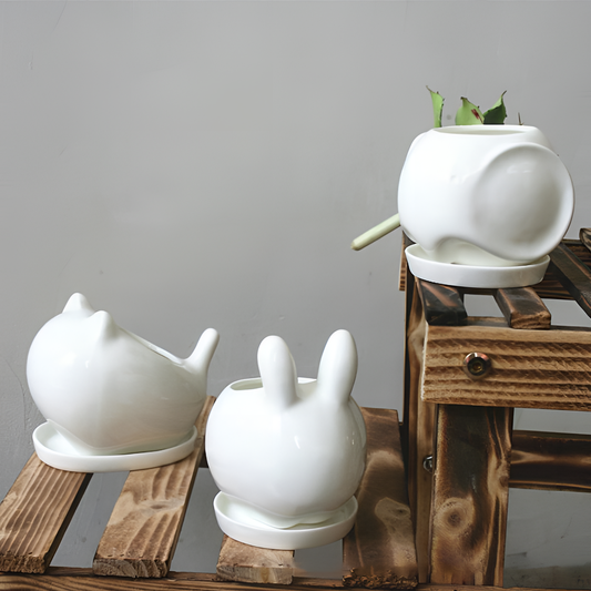 Adorable Cute Ceramic Animal Vases | Vases | NordicAbode.com