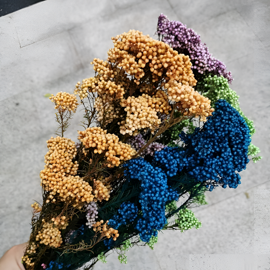 Artificial Delicate Rice Flower Bouquet | Floral Decor | NordicAbode.com