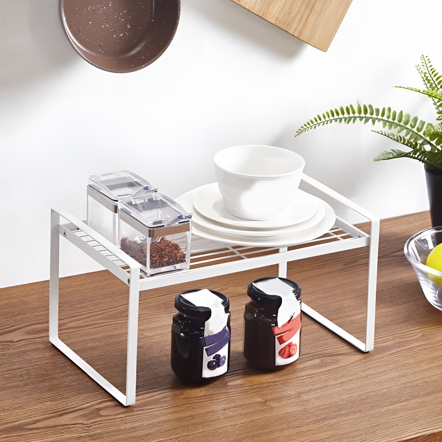 Japanese Iron Kitchen Organizer - Japanese Style | Kitchen Organizers | NordicAbode.com