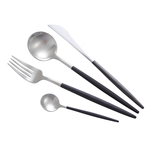 Arya 18/10 Stainless Steel Flatware Set | Dining Accessories | NordicAbode.com