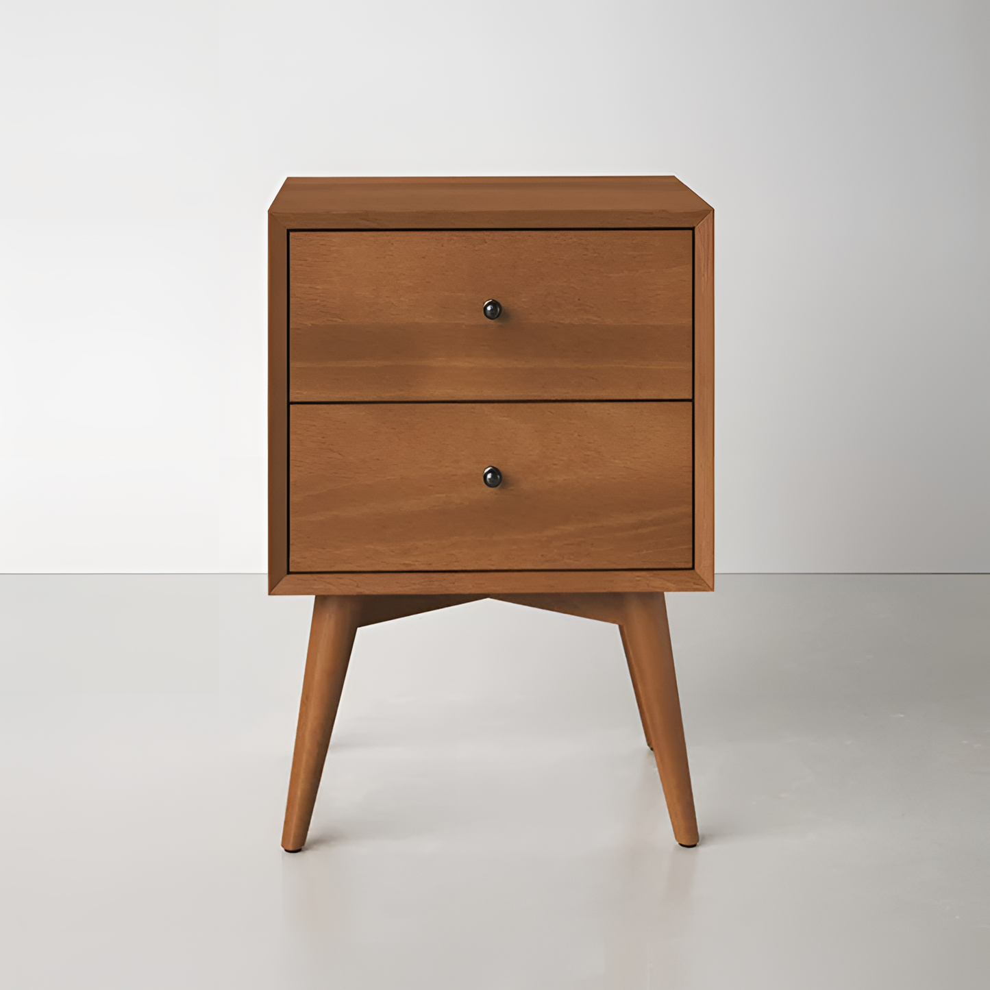 Williams Mid-Century Nightstand with Storage | Bedroom Furniture | NordicAbode.com