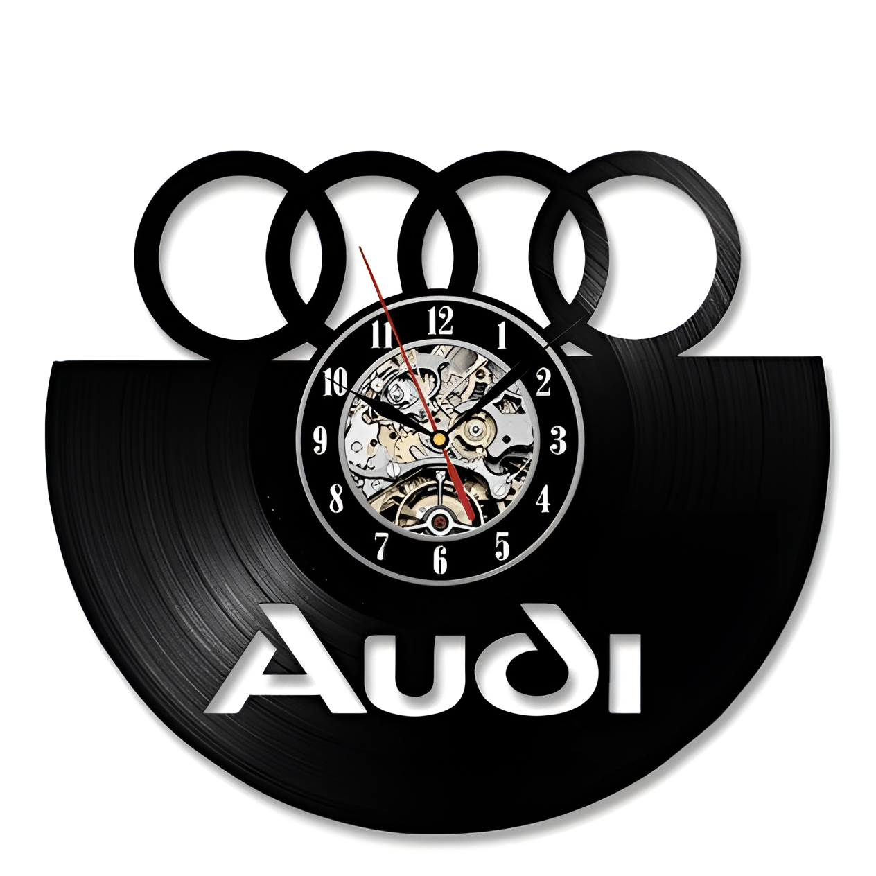 Audi Vintage Audi Vinyl Clock | Wall Clocks | NordicAbode.com