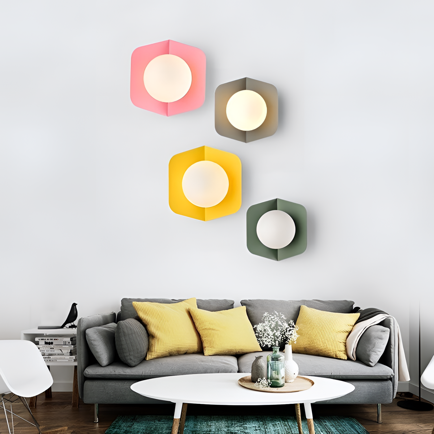 Arnold Modern Nordic Candy Wall Lamp | Lighting | NordicAbode.com